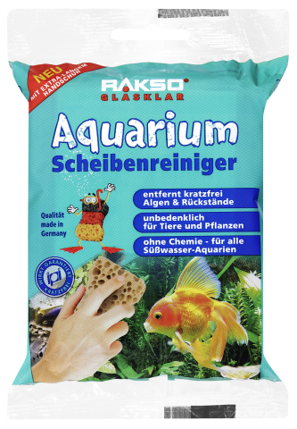 RAKSO Aquarium-Scheibenreiniger rostfrei  Glasputzer Glasreiniger   2 Pakete 